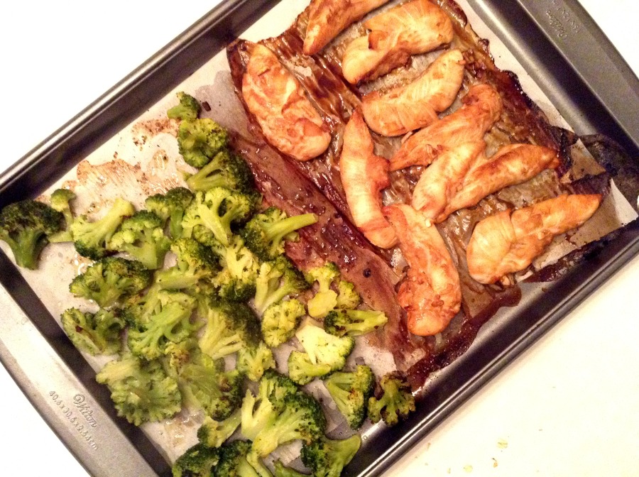 Sheet Pan Asian Chicken and Broccoli Betsy Ramirez